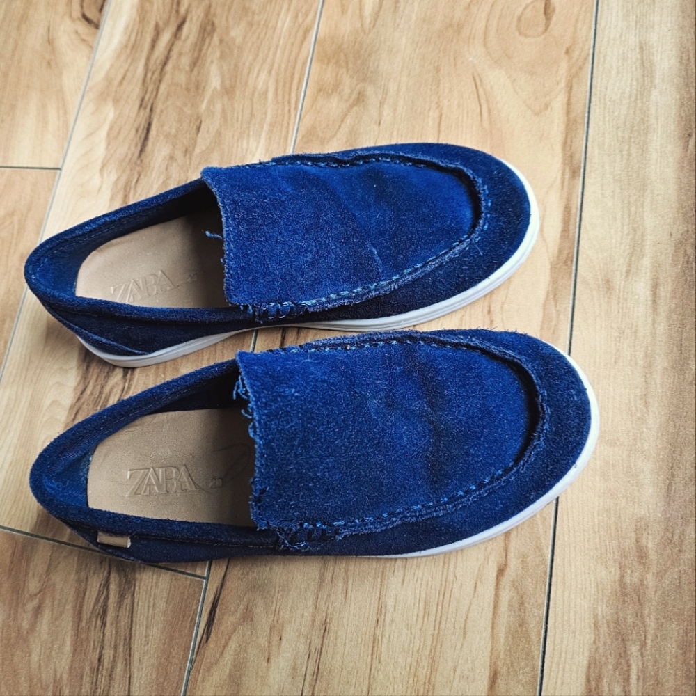 Zara Kids Suede Loafers – EU 29 / US 11.5